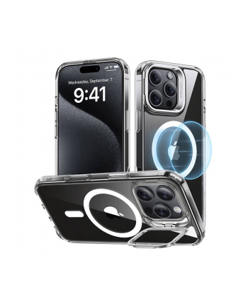 Esr Classic Hybrid Halolock With Stash Stand Mobile Phone Case