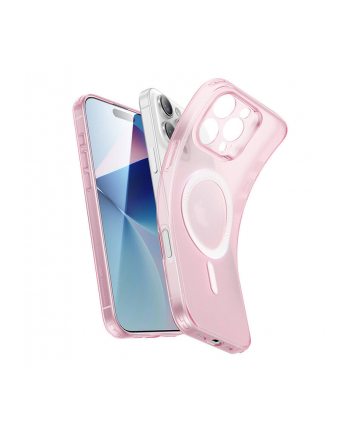 Esr Zero Clear Case Halolock For Iphone 16 Pro Pink