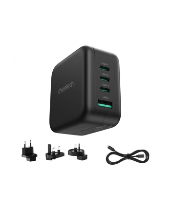 Choetech Ładowarka sieciowa PD6055 70W GaN z przejściówkami US EU UK AU