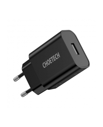 Choetech Ładowarka Sieciowa Zasilacz Usb Typ A Kostka Qc 12W Czarna