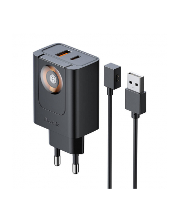 Mcdodo Ładowarka 2w1 USB-C+A CH-3700 30W czarna