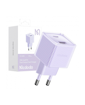 Mcdodo Szybka Ładowarka Sieciowa Do Telefonu Zasilacz 2X Usb C 33W Gan