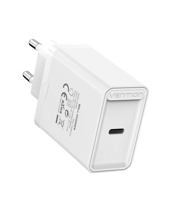 ŁADOWARKA VENTION 1-PORT USB-C WALL CHARGER 30W EU-PLUG WHT