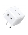 Vention Kompaktowa Ładowarka Sieciowa 2xUSB-C Kostka GaN Zasilacz Qc Pd 35W - nr 1