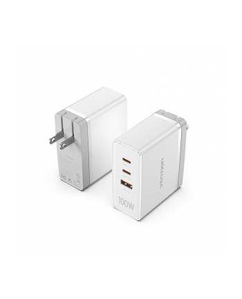 Vention Ładowarka Sieciowa Fegw0 Eu 100W Gan Biały