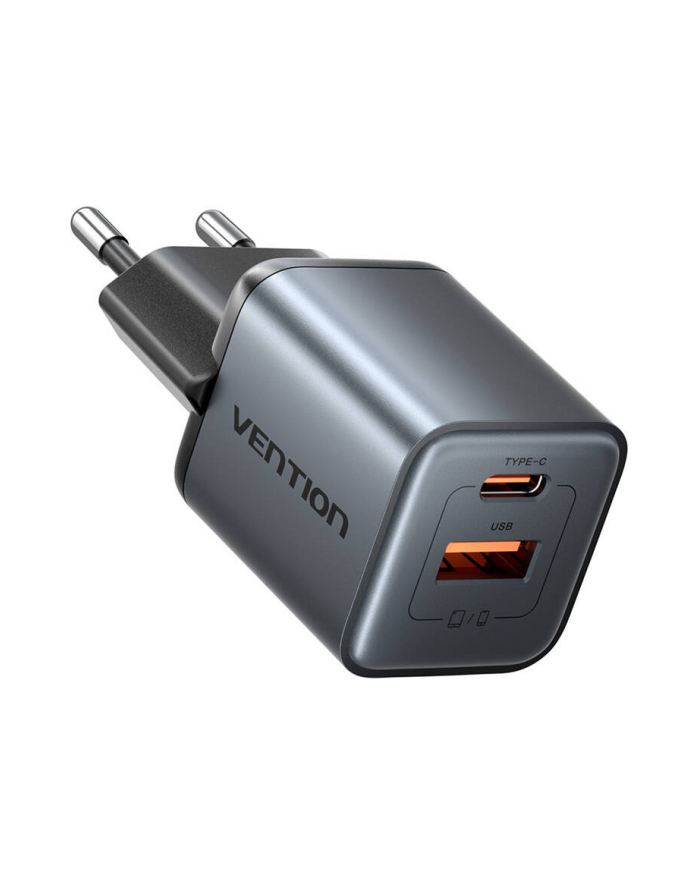 Gan Vention Usb C A 30W Szara główny