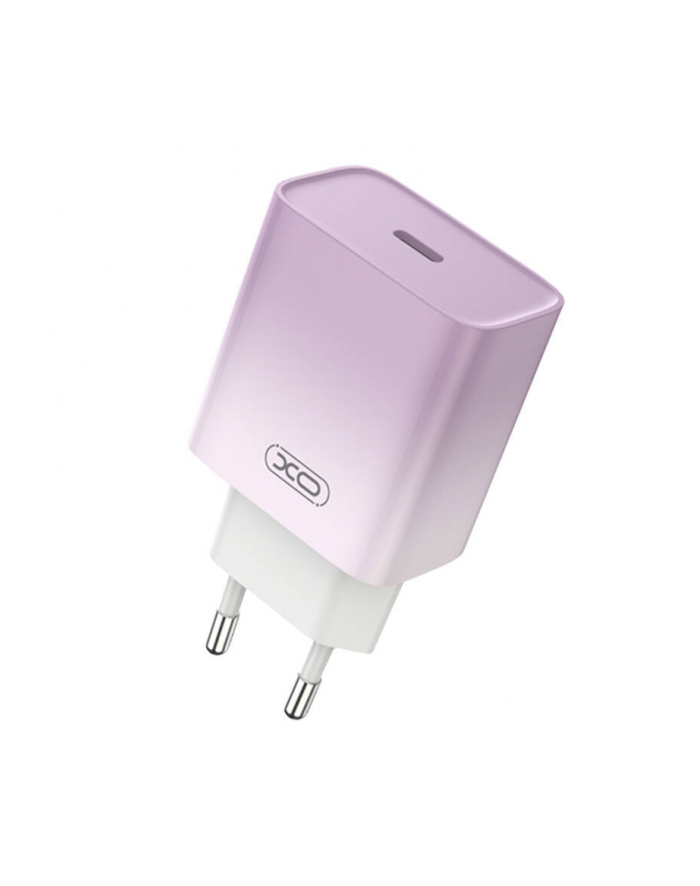 Xo Ład Siec Ce18 Pd 30W Usb C Fioletowo Biała 200348 główny