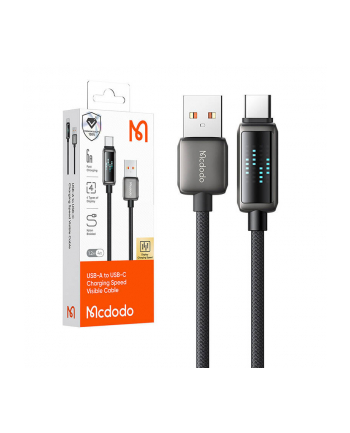 Mcdodo Kabel Usb-A Do Usb-C Ca-2350, 6A, Wyświetlacz Led, 1.2M (70147)