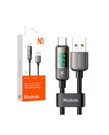 Mcdodo Kabel Usb-A Do Usb-C Ca-3630, Auto Power Off, Pd 100W, 1.2M Czarny (66774)