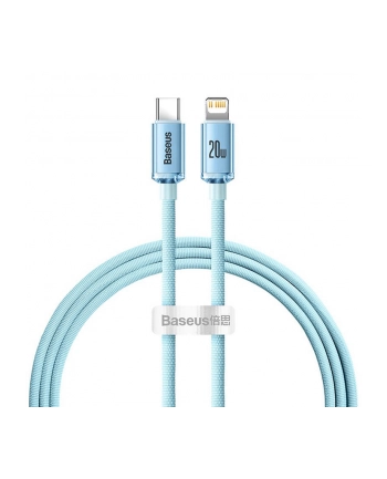 Baseus Crystal Shine Kabel Usb Lightning Do Apple Iphone Ipad Airpods 1.2M 2.4A