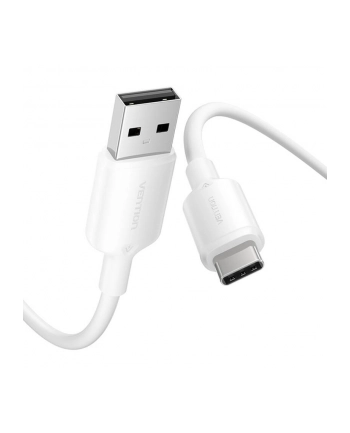 Vention Kabel USB 2.0 A do USB-C 3A CTQWF 1M (biały) (74175)