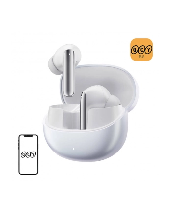 QCY TWS Melobuds Pro HT08 ANC Białe (HT08WHITE)