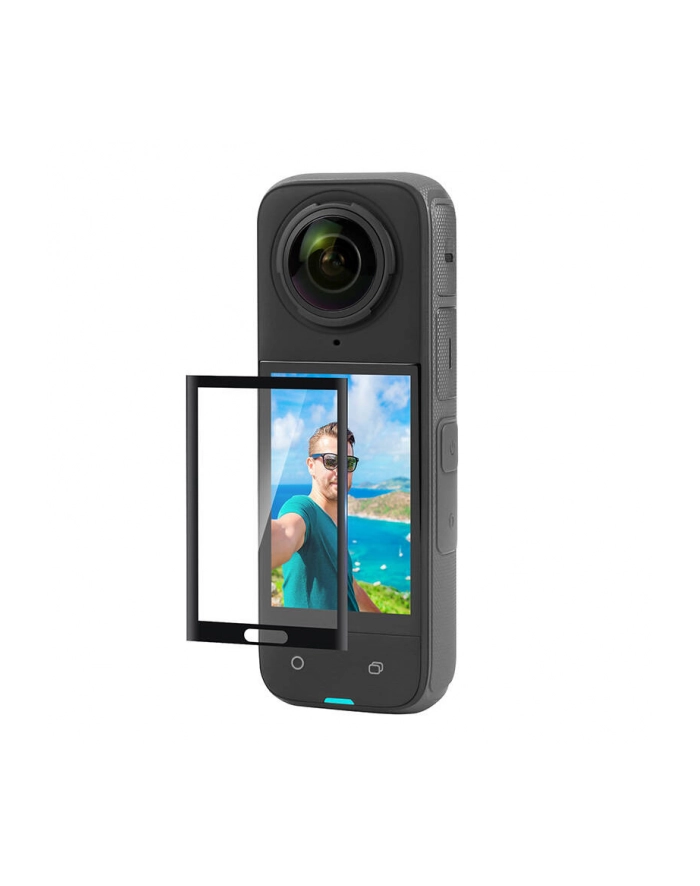 Ochraniacz ze szkła hartowanego PULUZ dla Insta360 X4 główny