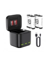 Ładowarka HUB Etui na 3x Akumulator do GoPro Hero 13 - nr 1