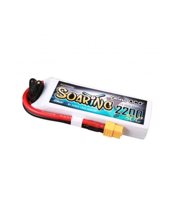 Gens Ace G Tech Soaring 2200Mah 11.1V 30C 3S1P Lipo Battery