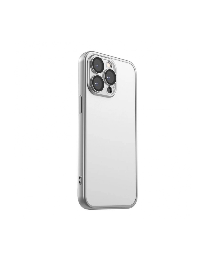 Joyroom Matowe etui ochronne Joyroom JR-15Q2 do iPhone 15 Pro (szare) ]] główny