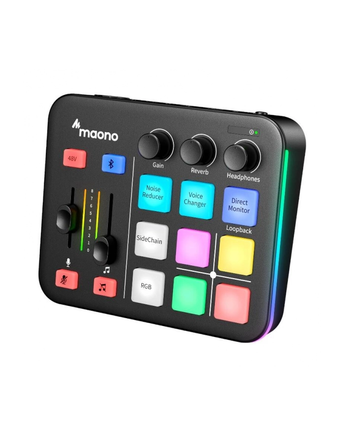 Kontroler do produkcji muzycznej i podcastów MAONO G1 Neo Czarny DARMOWY TRANSPORT główny