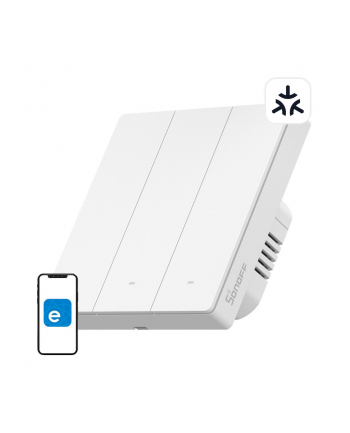 Sonoff Inteligentny Przełącznik Ścienny M5-3C-86W Matter 67697