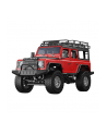 Samochód zdalnie sterowany RC na pilota 1:14 Double Eagle czerwony Land Rover Defender E339-003 - nr 2