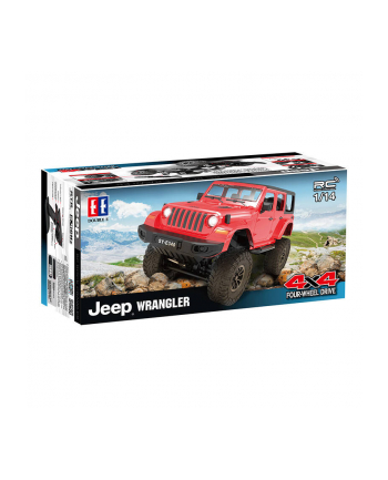 Samochód zdalnie sterowany RC na pilota 1:14 Double Eagle czerwony Jeep Crawler Pro E340-003