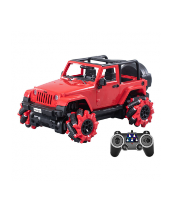 Double Eagle Samochód Zdalnie Sterowany Rc Na Pilota 1:16 Czerwony Jeep Drift E348-003