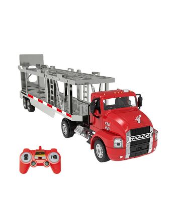 Double Eagle Ciężarówka Laweta Transport Samochodów Zdalnie Sterowana Rc Na Pilota 1:26 Czerwony E583-003