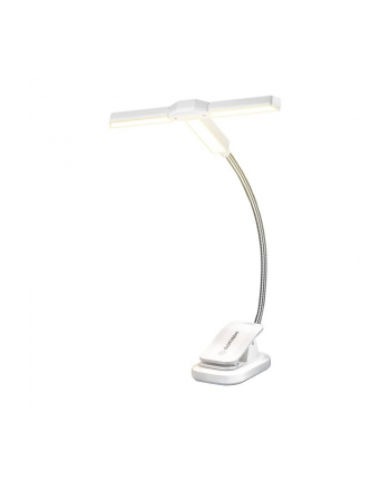 Lampka bezprzewodowa Tri-Head Glocusent GLCSNTA2303 z klipsem USB-C 1000mAh biała