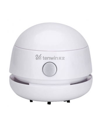 Tenwin Rechargeable Mini Vacuum Desktop Cleaner 8052-2 Micro Usb (White) (TW80522)