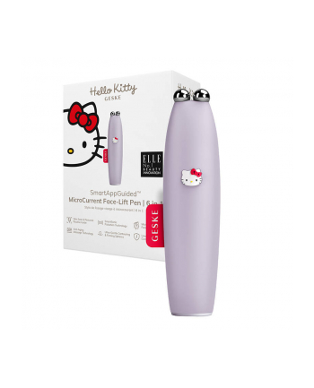 Geske Urządzenie Do Mikroprądowego Liftingu Twarzy 6W1 Z Aplikacją (Hello Kitty Fioletowy) (HK000014PU01)