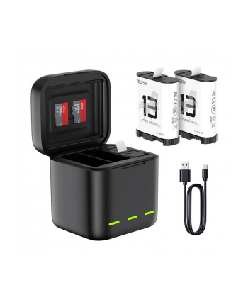 Ładowarka HUB Etui na 3x Akumulator do GoPro Hero 13