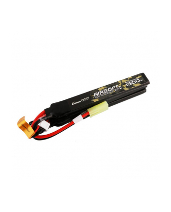 Gens Ace Akumulator 25C 1500Mah 3S1P 11.1V Nunchuck 3X Airsoft Gun Lipo Z Konektorem Mini Tamiya Plug