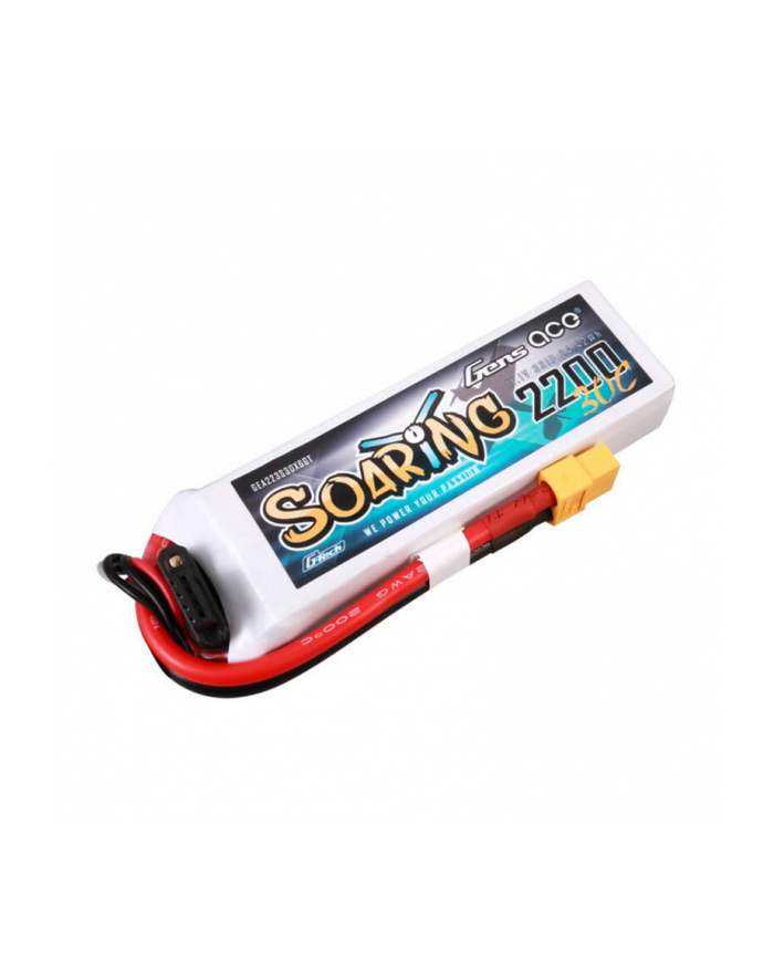 Gens Ace G Tech Soaring 2200Mah 11.1V 30C 3S1P Lipo Battery główny