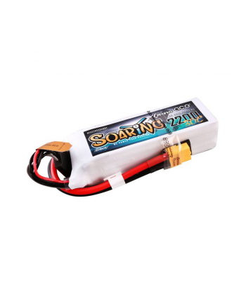 Gens Ace Akumulator G Tech Soaring 2200Mah 14.8V 30C 4S1P Lipo Z Konektorem Xt60