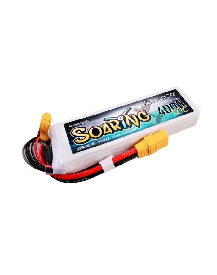 Gens Ace Akumulator G Tech Soaring 4000Mah 11.1V 30C 3S1P Lipo Battery główny