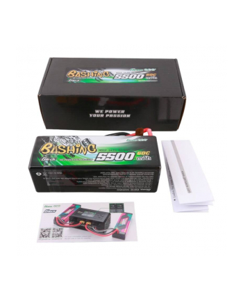 Gens Ace Akumulator G-Tech 5500Mah 4S1P 14.8V 60C Hardcase Rc Car Lipo GEA554S60X9GT