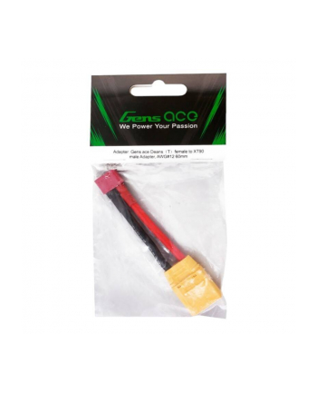 Adapter Przejściówka Gens Ace Deans T- Żeński Do XT90 Męskiego 60MM 1765106921