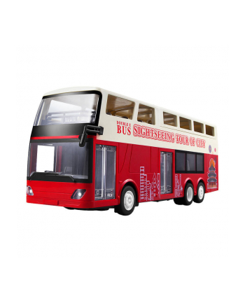 Double Eagle Autobus Piętrowy 1:18, 2.4Ghz, Rtr Czerwony
