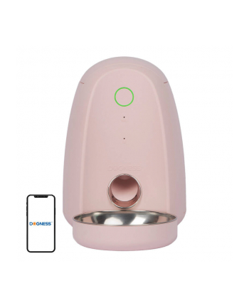 Dogness Mini Inteligentny Dozownik Podajnik Karmy Plastikowa Miska Wifi 2L F05PINK