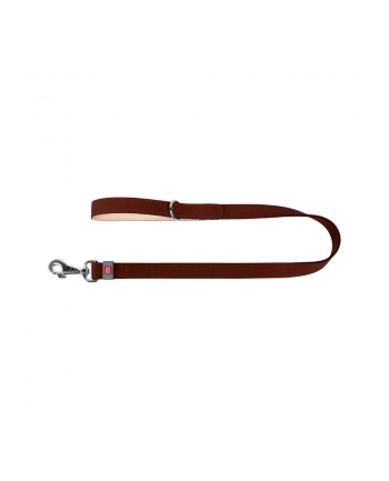 Waudog Smycz Dla Psa Z Naturalnej Skóry Szer 20mm Dł 122cm Brązowa Mocna 8146