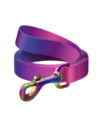 Waudog Wytrzymała Smycz Dla Psa Nylonowa Gradient Dł 122cm Fioletowa 46609