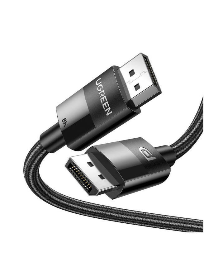 Ugreen W Oplocie 2 X Display Port 1,4 Męsko-Męski 80390 2M 80392 główny