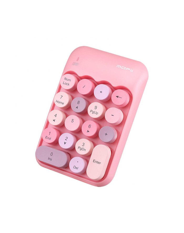 Bezprzewodowa klawiatura numeryczna MOFII X910 (Różowa) główny