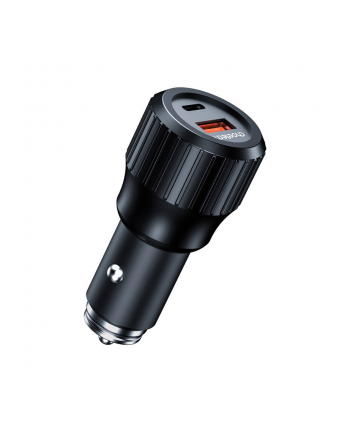Choetech Ładowarka Samochodowa Usb C A Pd 63W Czarna 1024260