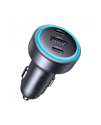 Ugreen Ec307 Usb + 2X Usb-C 30W Czarny