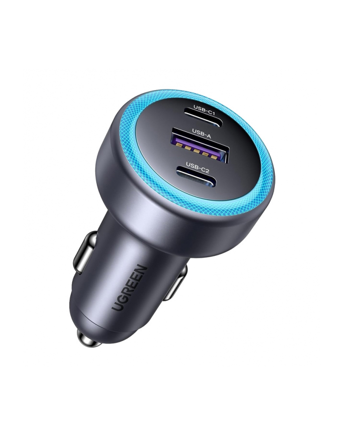 Ugreen Ec307 Usb + 2X Usb-C 30W Czarny główny