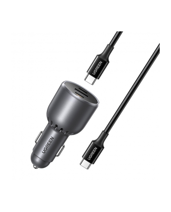 Ugreen Ec705 Usb + 2X Usb-C 130W Kabel 1M 5A Czarny nr 2