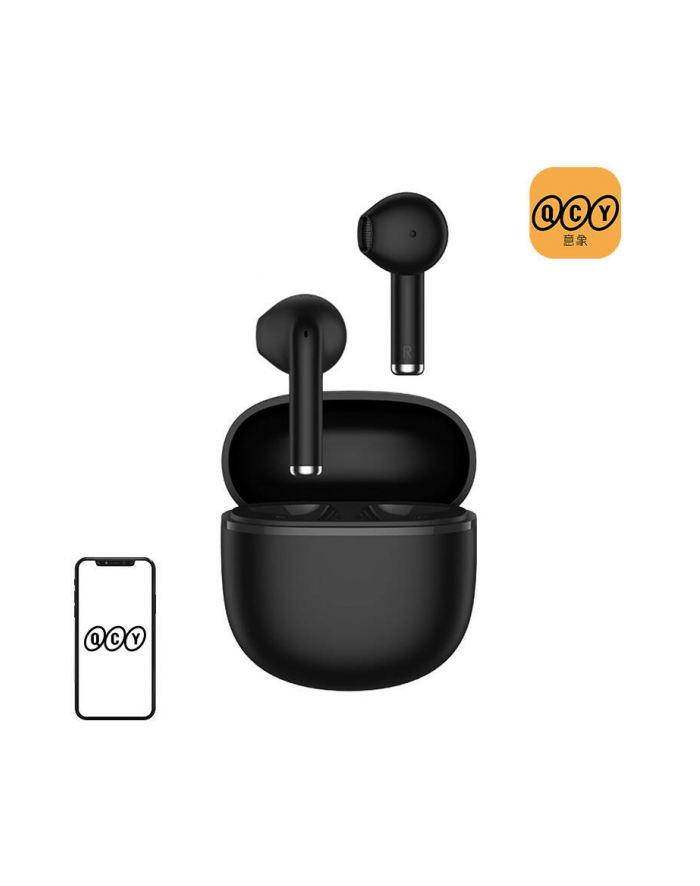 Qcy Ailybuds Lite Czarne (T29BLACK) główny