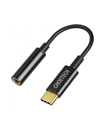 Choetech Adapter Usb-C Do 3.5Mm Audio Jack (Czarny) (Aux003)
