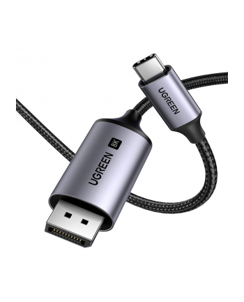 Ugreen Kabel Usb-C Do Displayport 8K 2M 25158 (Czarny)