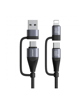 Joyroom Sa37-2T2 Kabel Ładujący Usb-A/C (M) - Usb-C + Lightning 60